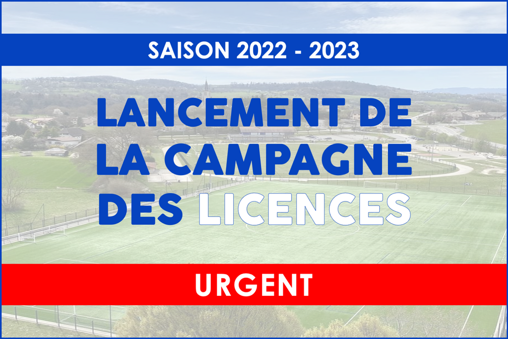 2022-2023 : Signature des licences !