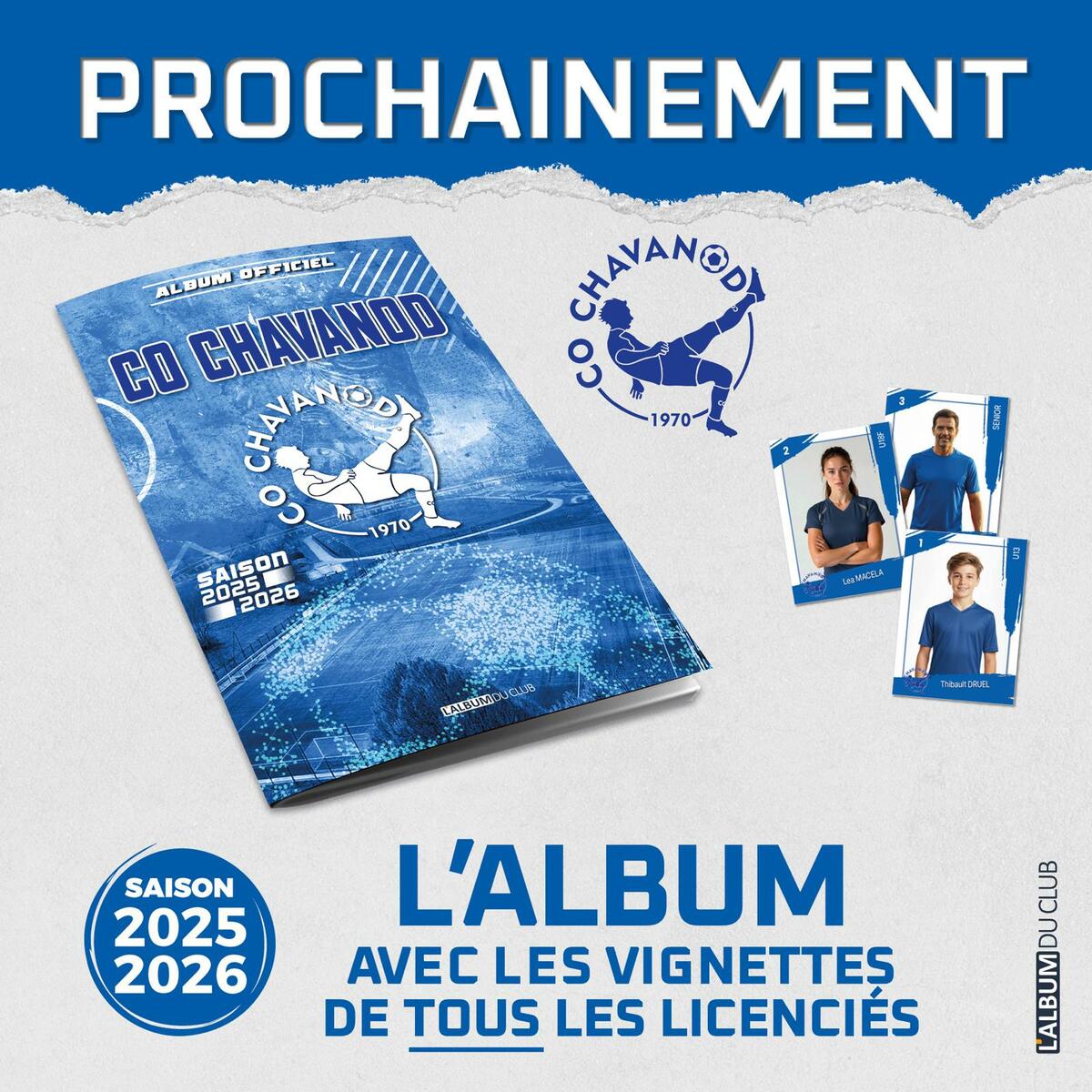 L’album du club est arrivé !