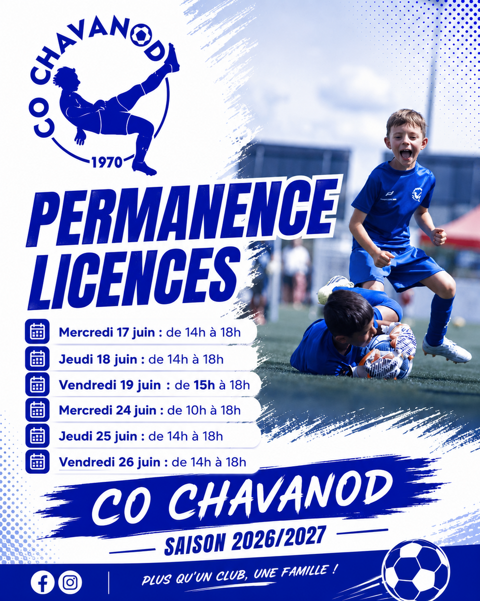 Permanence licences 2026/2027