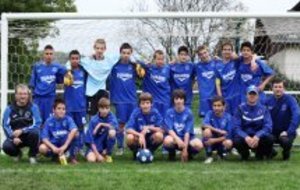 Les U15 - Reprise entrainement le 19 janvier