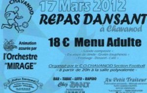 Soirée Dansante du 17 Mars 2012