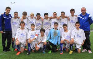 Les U15 victorieux