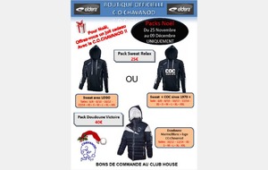 Packs Noël, c'est parti !