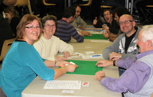 Beau succès du concours de belote