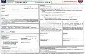 Infos renouvellement des licences