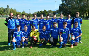 U15 : Il faudra rebondir.