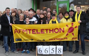 Téléthon : une belle somme pour l'édition 2014