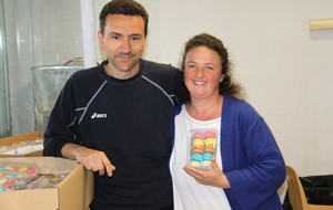 Gros succès de la vente de macarons