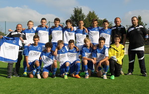 Les U15 à la Mont-Blanc Cup