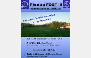 Fête du foot 2017 !