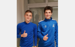 Zoom sur ... Léo CARREZ et Antoine LONGERAY