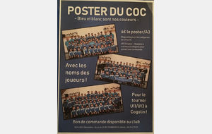 Vente de posters de votre équipe FETICHE !