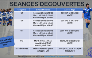 Séances découvertes