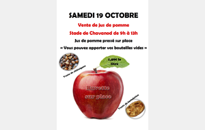 Jus de Pomme 2019       *** REPORTE ***