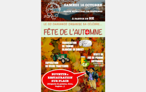 La fête de l'automne est de retour !