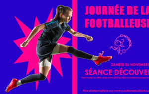 Lancement de la journée de la footballeuse !