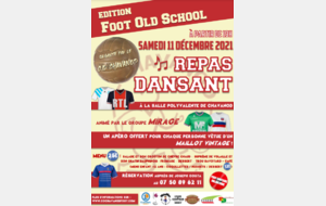 Repas Dansant 2021 : FOOT OLD SCHOOL !