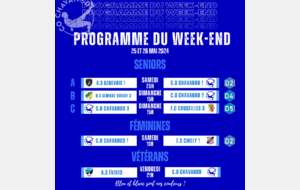 Programme du 25 et 26 mai 2024 !