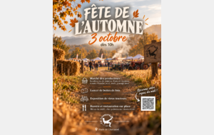 Fête de l’automne - 3 octobre 2026