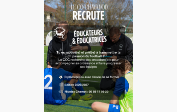 Le COC recrute éducateurs et éducatrices