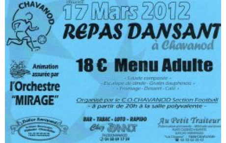 Soirée Dansante du 17 Mars 2012