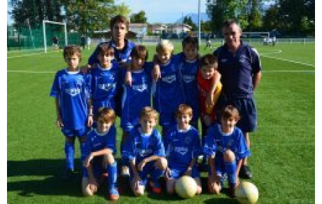 Les U11 A en plateau à Vieugy
