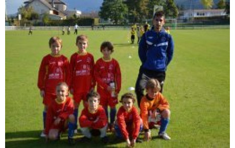 Les U 9 A en plateau à Vieugy