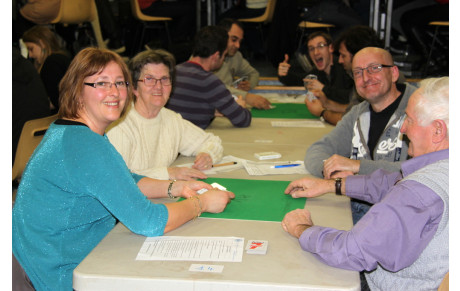 Beau succès du concours de belote