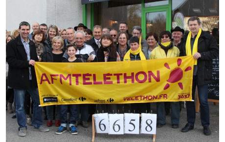 Téléthon : une belle somme pour l'édition 2014