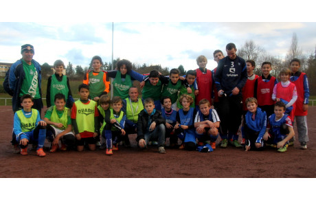 U13: Un bel après-midi pour finir l'année