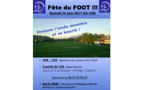 Fête du foot 2017 !
