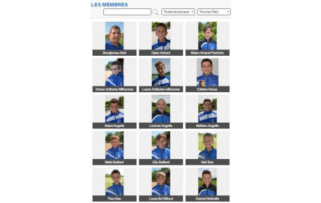 Le &quot;trombinoscope&quot; 2017-2018