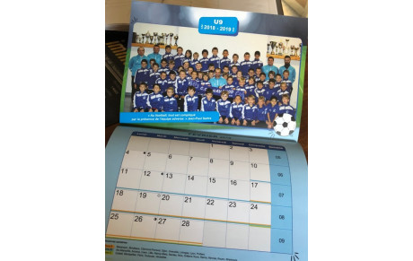 Le calendrier du club !!