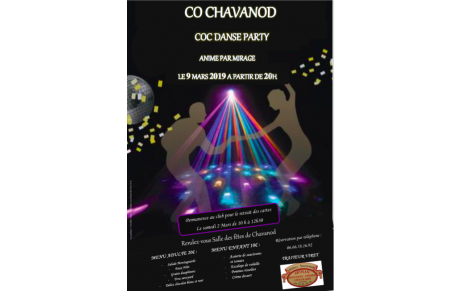 COC Danse Party (Repas Dansant) 2019 ! 