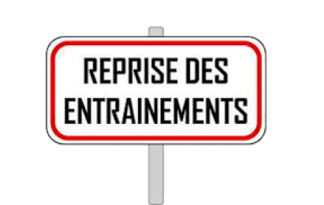 Dates de reprise des entraînements !