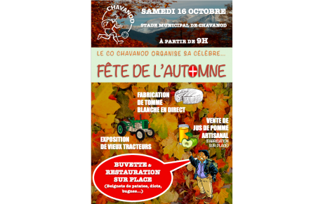 La fête de l'automne est de retour !