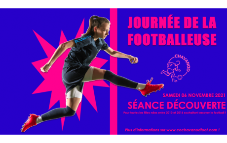 Lancement de la journée de la footballeuse !