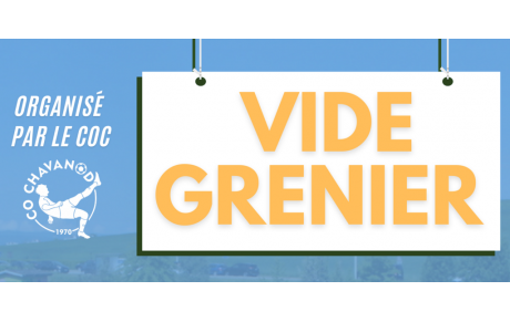 Vide Grenier 2022 !