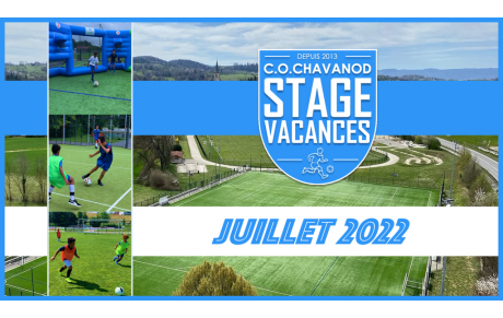 LET'S GO ! Les stages juillet 2022 sont lancés !