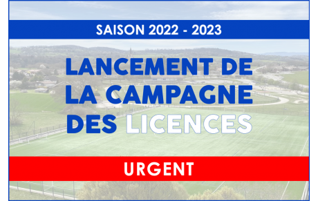2022-2023 : Signature des licences !