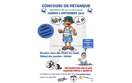 TOURNOI PETANQUE 