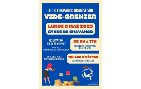 VIDE GRENIER - 8 MAI 2023