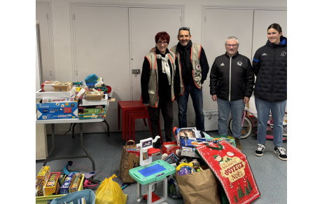 Un grand succès pour la collecte de jouets !