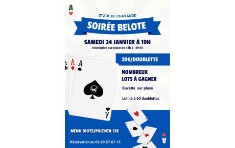 Concours de Belote 2026