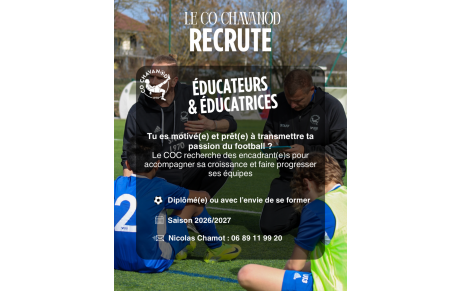 Le COC recrute éducateurs et éducatrices