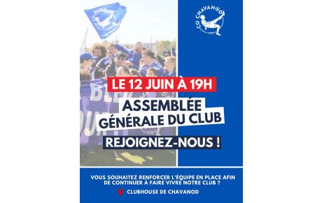 Assemblée générale 2025/2026