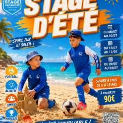Stage vacances - Été 2026
