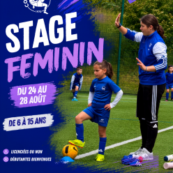 Stage 100% féminin - 24 au 28 août