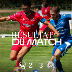 Fin de l’aventure en Coupe de France