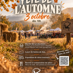Fête de l’automne - Réservez votre repas